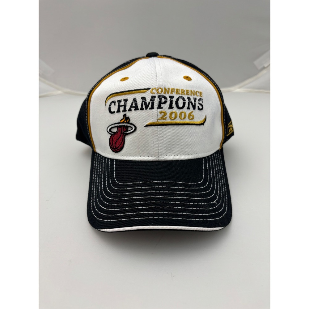 Reebok Miami Heat 2006 Eastern Conference Champions Hat NBA Finals Locker Room